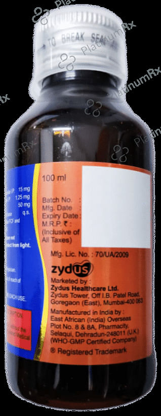 Aerodil Expectorant Sugar Free Mixed Fruit 100ml