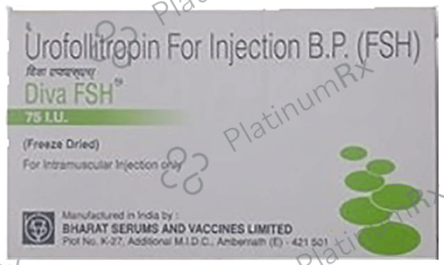Diva FSH 75IU Injection 1ml
