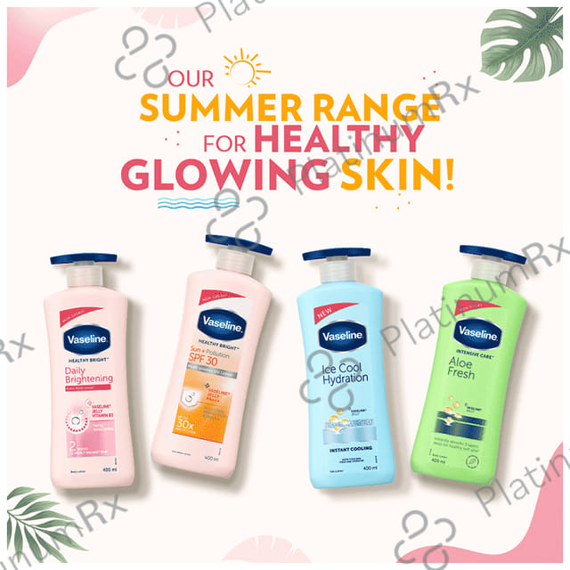 Vaseline Healthy Bright Complete 10 Body Lotion 400ml