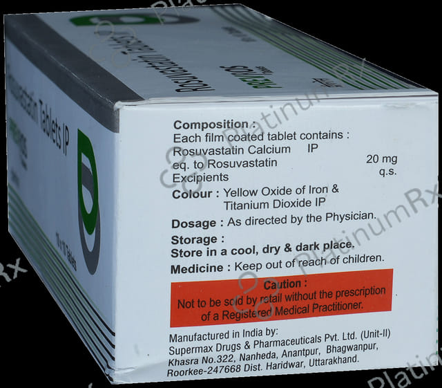 Prevros 20mg Tablet 10s