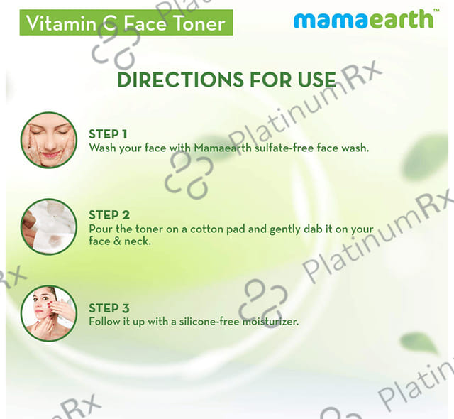 Mamaearth Vitamin C Face Toner - Alcohol-Free - For All Skin Types