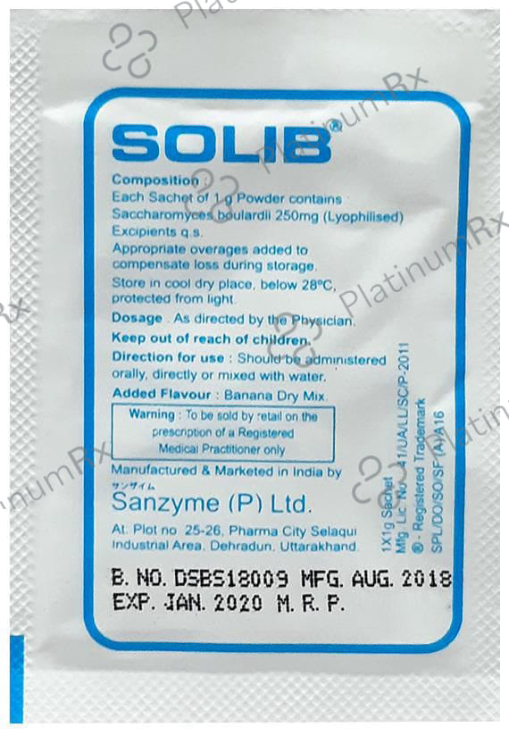 Solib 1gm Sachet 1s