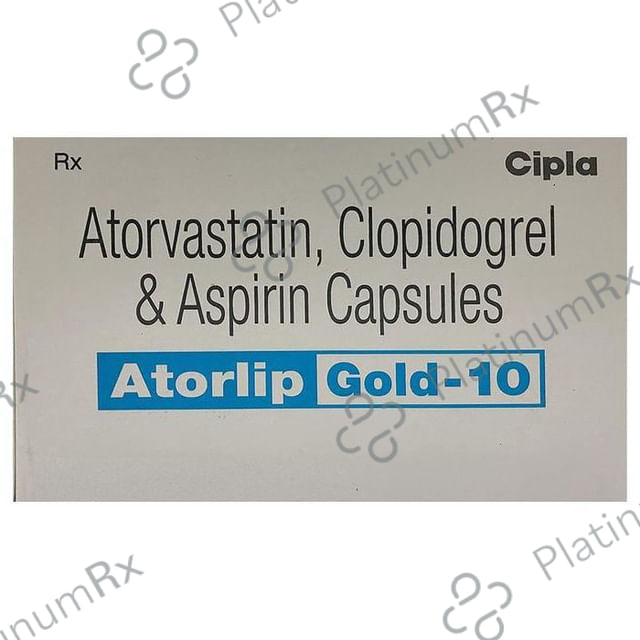 Atorlip Gold 10/75/75mg Capsule 10s