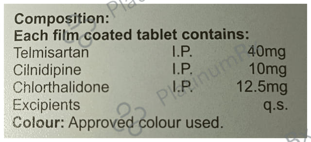 Arbitraz Trio 40/10/12.5mg Tablet 10s