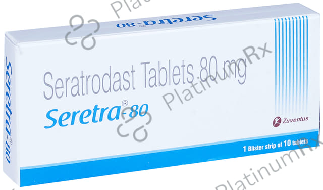Seretra 80mg Tablet 10s