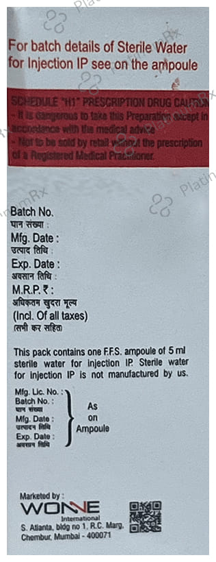 Cefaval 500mg Injection 1s