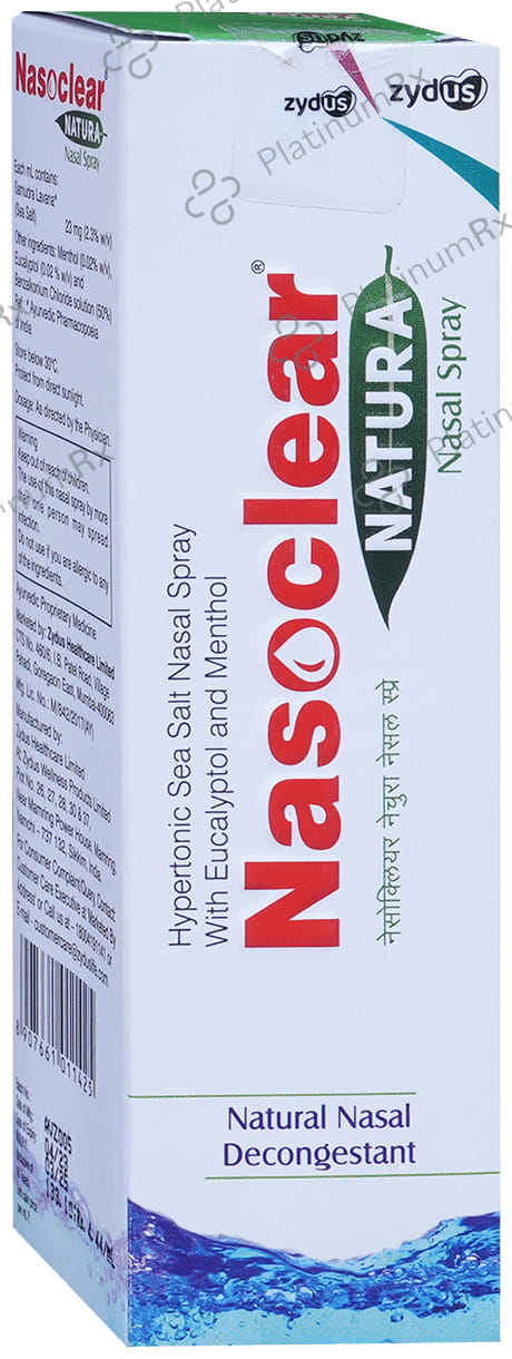 Nasoclear Natura Nasal Spray 30ml