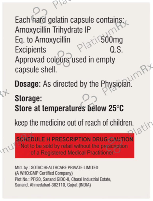 Amoxineta 500 Capsule