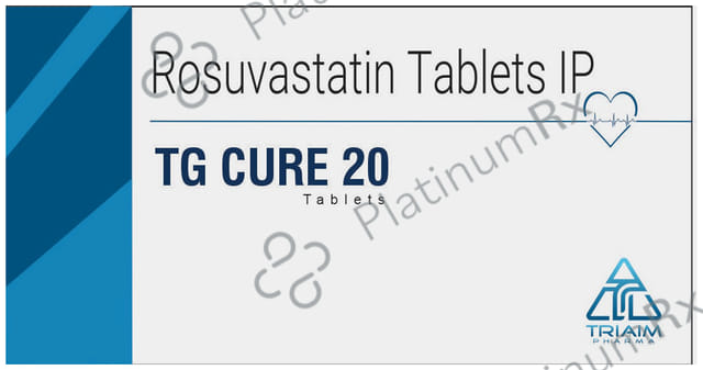 TG Cure 20mg Tablet 10s