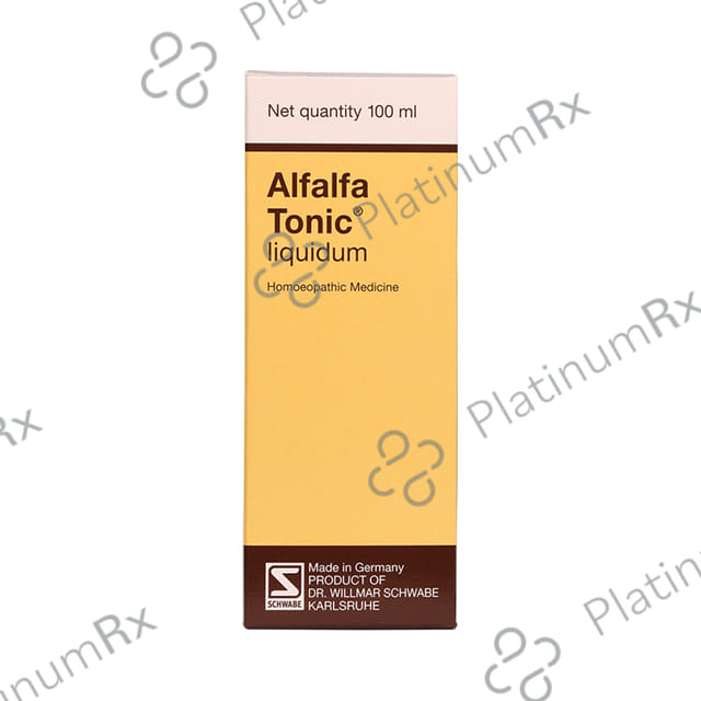 Dr Willmar Schwabe Germany Alfalfa Tonic 100 ml