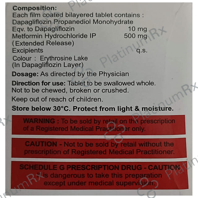 Dapaease M Tablet ER