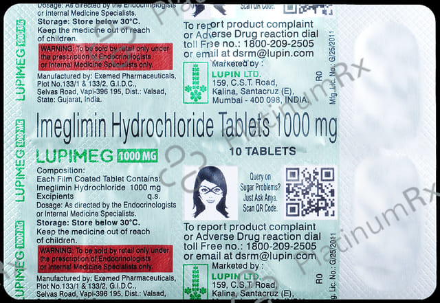 Lupimeg 1000mg Tablet 10s