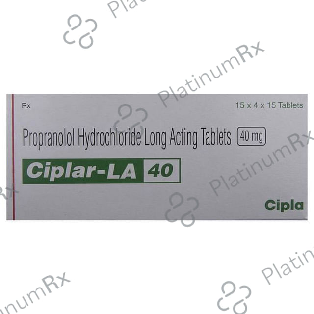 Ciplar LA 40mg Tablet 15s