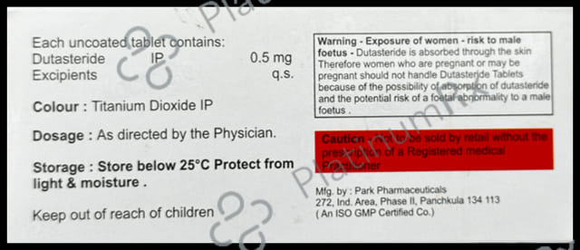 Novodart 0.5mg Tablet