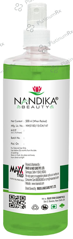 Nandika Beauty Astringent Lotion 500 ml