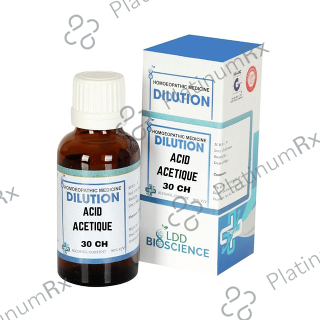 LDD Bioscience Acid Acetique Dilution 30 CH