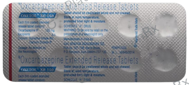 Oxetol XR 150mg Tablet ER 10s