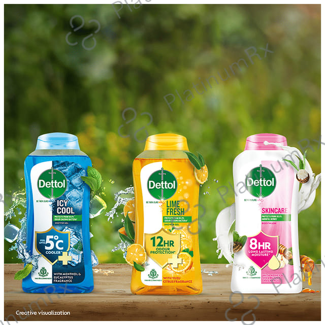 Dettol Skin Care Bodywash & Shower Gel - pH Balanced & Soap Free