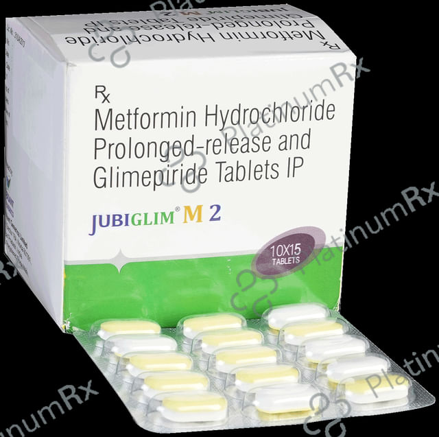 Jubiglim M 2/500mg Tablet PR 15s
