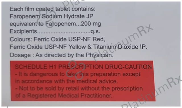 Faronac 200mg Tablet 10s