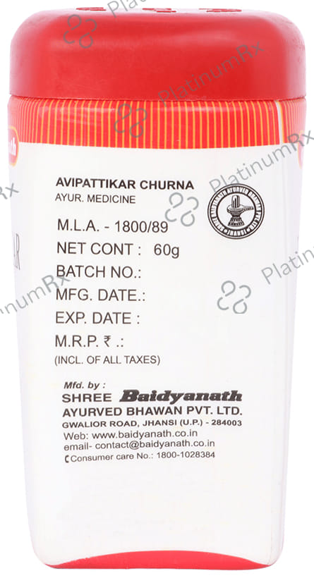 Baidyanath Avipattikar Churna 60 gm