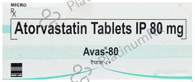 Avas 80mg Tablet 10s