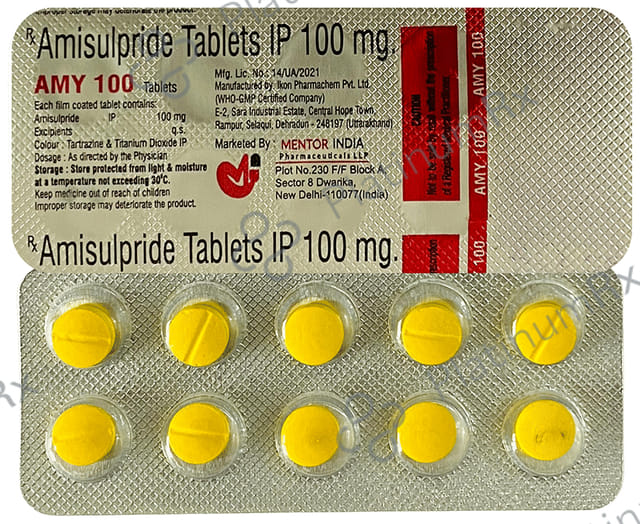 Amy 100mg Tablet 10s
