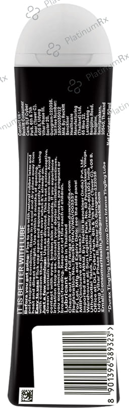 Durex Water-Based Lube - Tingling Gel