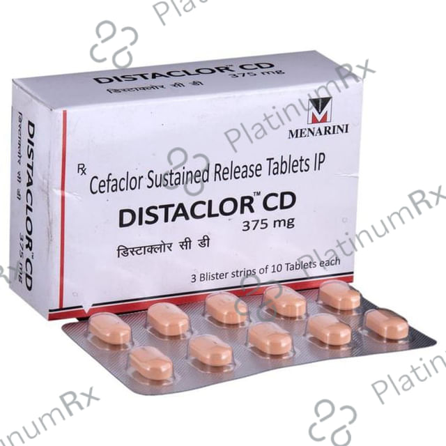 Distaclor CD 375mg Tablet SR 10s