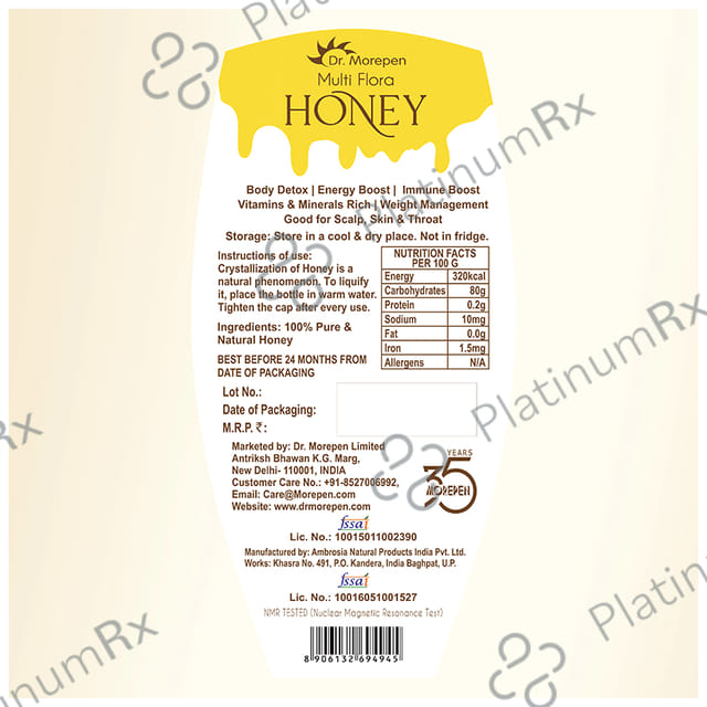Dr. Morepen Multi Flora Honey 250gm