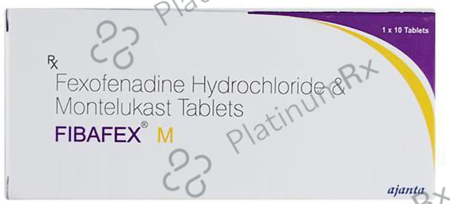 Fibafex M 10mg/120mg Tablet