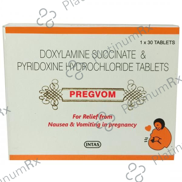 Pregvom 10/10mg Tablet 30s