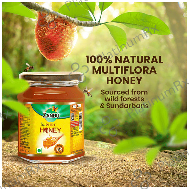 Zandu Pure Honey for Energy & Weight Management No Sugar Adulteration 250gm