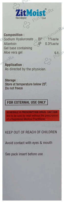 Zitmoist Gel 50gm