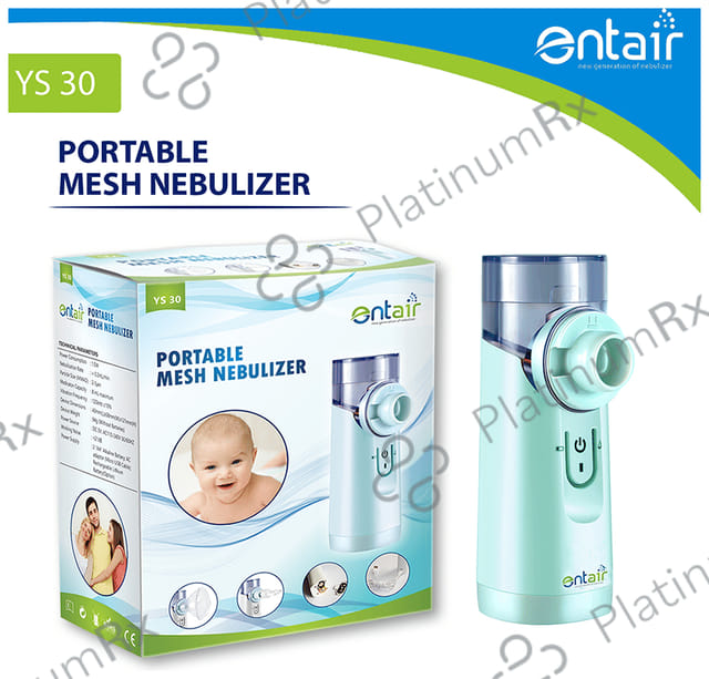 Entair YS 30 Portable Mesh Nebulizer Blue