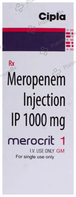 Merocrit 1gm Injection 1gm