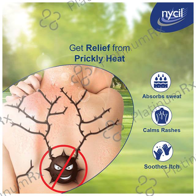 Nycil Germ Expert Classic Prickly Heat Powder 150gm + Nycil Powder 50gm