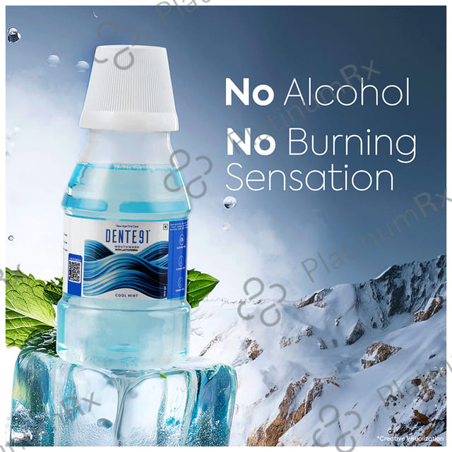 Dente 91 Cool Mint Mouth Wash 150ml