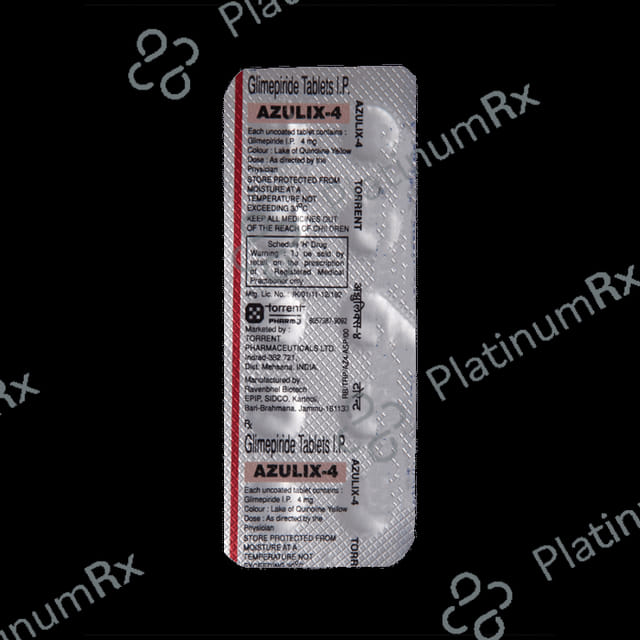 Azulix 4mg Tablet 10s
