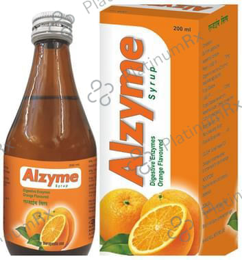 Alzyme 12.5/7.5mg Syrup Orange 200ml