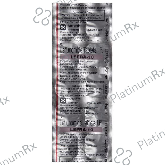 Lefra 10mg Tablet 10s