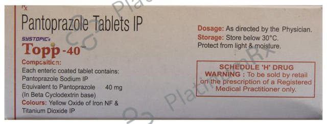 Topp 40mg Tablet 10s