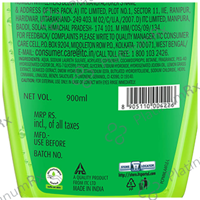 Fiama Shower Gel Body Wash Lemongrass & Jojoba