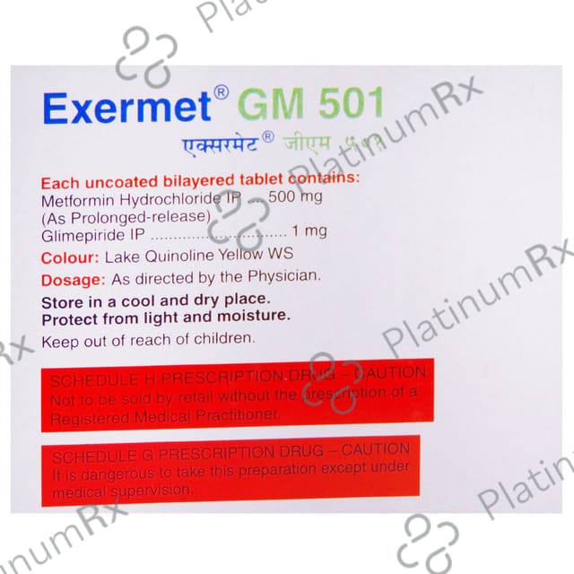 Exermet GM 501 Tablet PR 15s