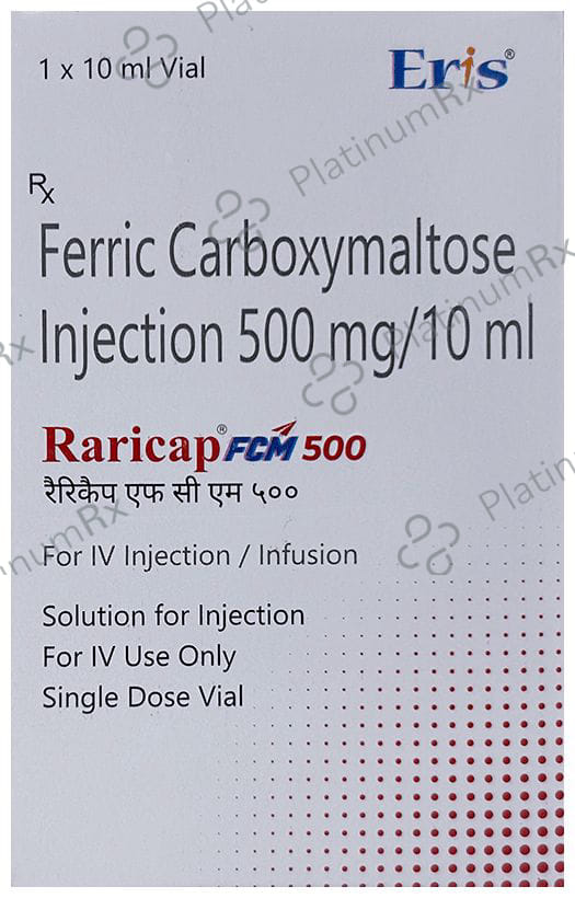 Raricap FCM 500mg Injection 10ml