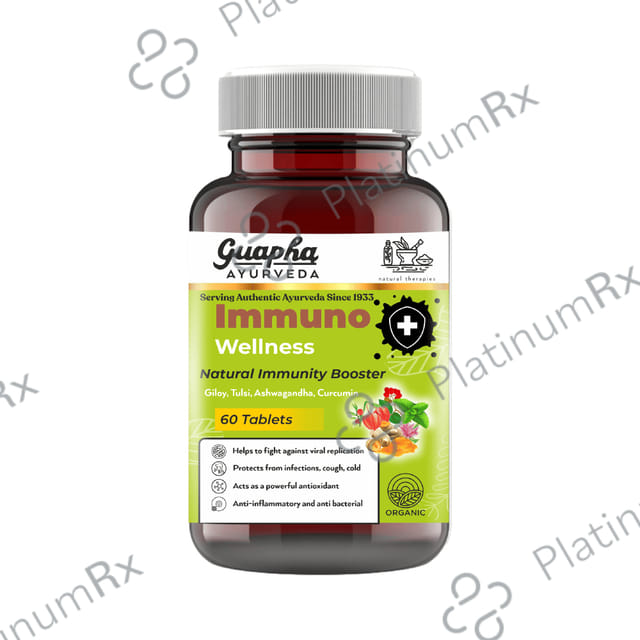 Guapha Ayurveda Immuno Wellness Natural Immunity Booster Tablet