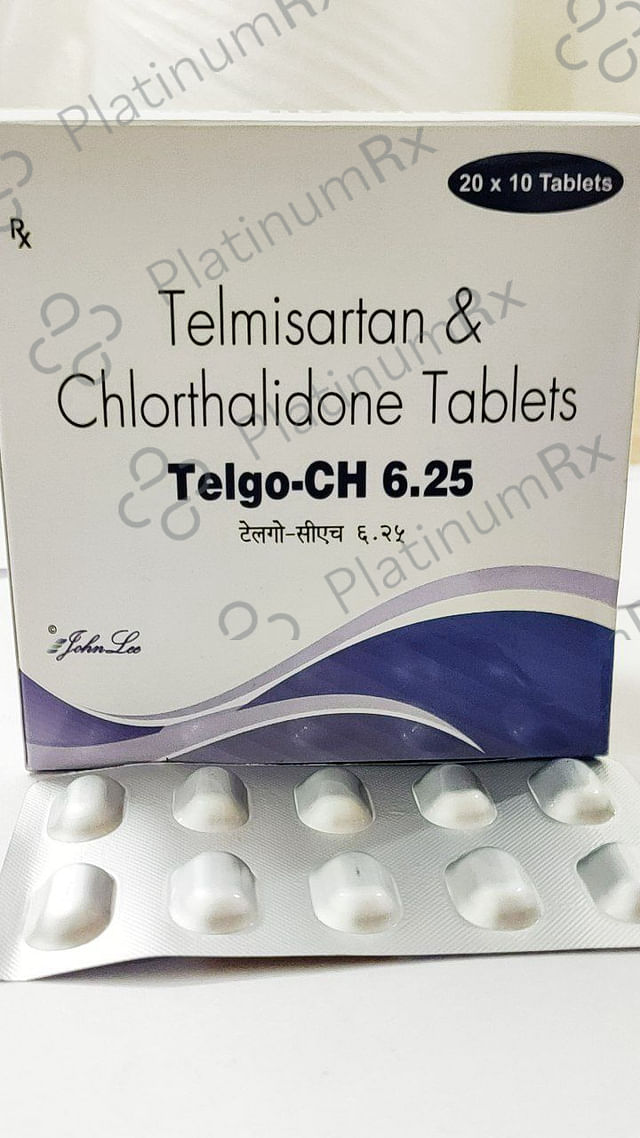 Telgo CH 40/6.25mg Tablet 10s