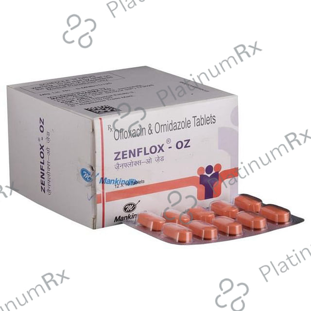 Zenflox OZ 200/500mg Tablet 10s