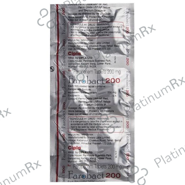 Farobact 200mg Tablet 10s