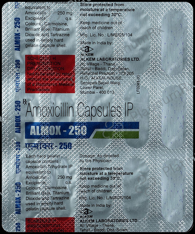 Almox 250mg Capsule 15s